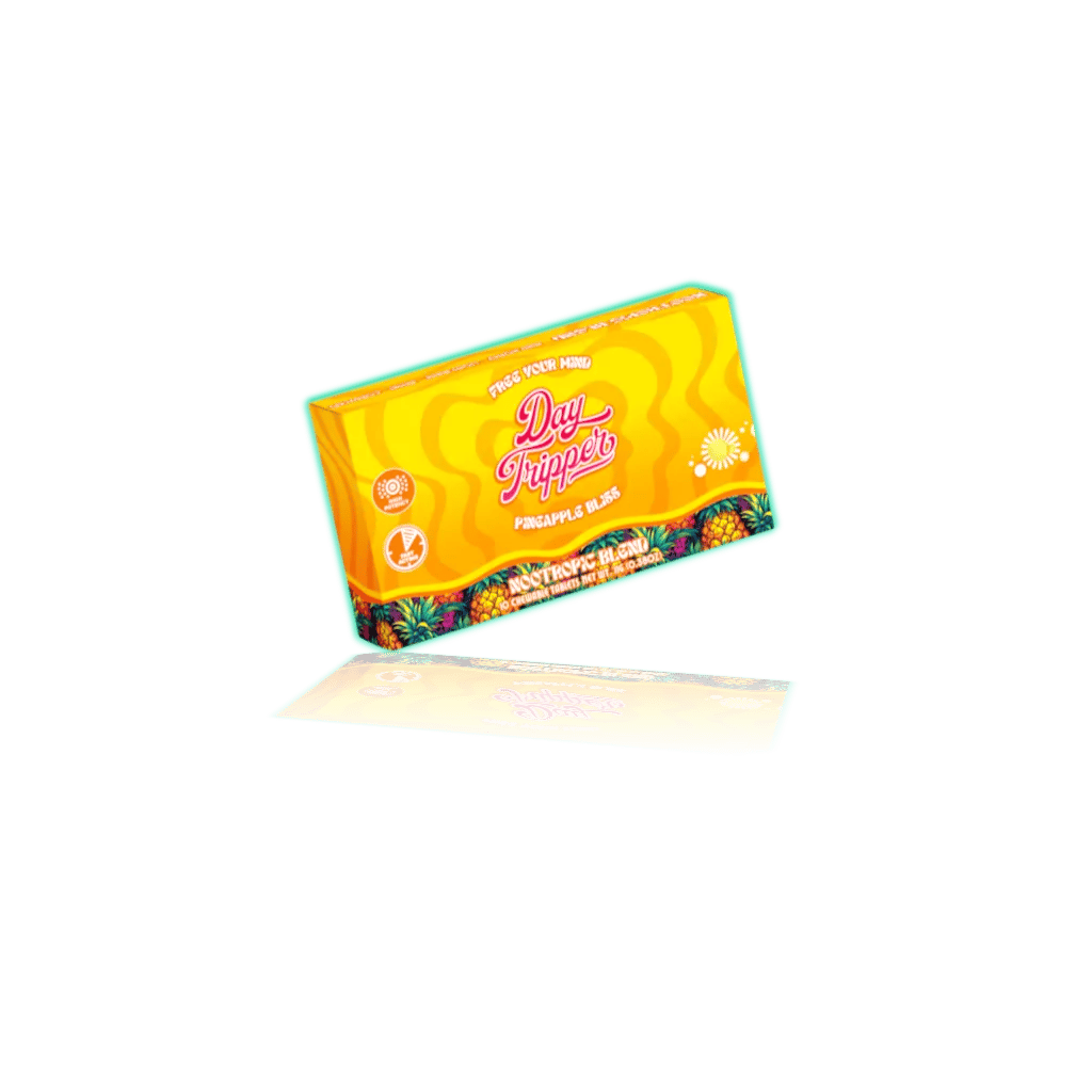 Day Tripper Mushroom Nootropic Blend — 10 Tabs Pineapple Bliss — MUSHROOM TABLETS