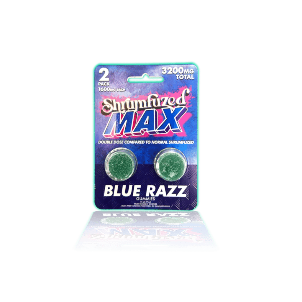 Shrumfuzed MAX Gummies 1600mg Each (2ct/pk) — FUNCTIONAL MUSHROOM GUMMIES