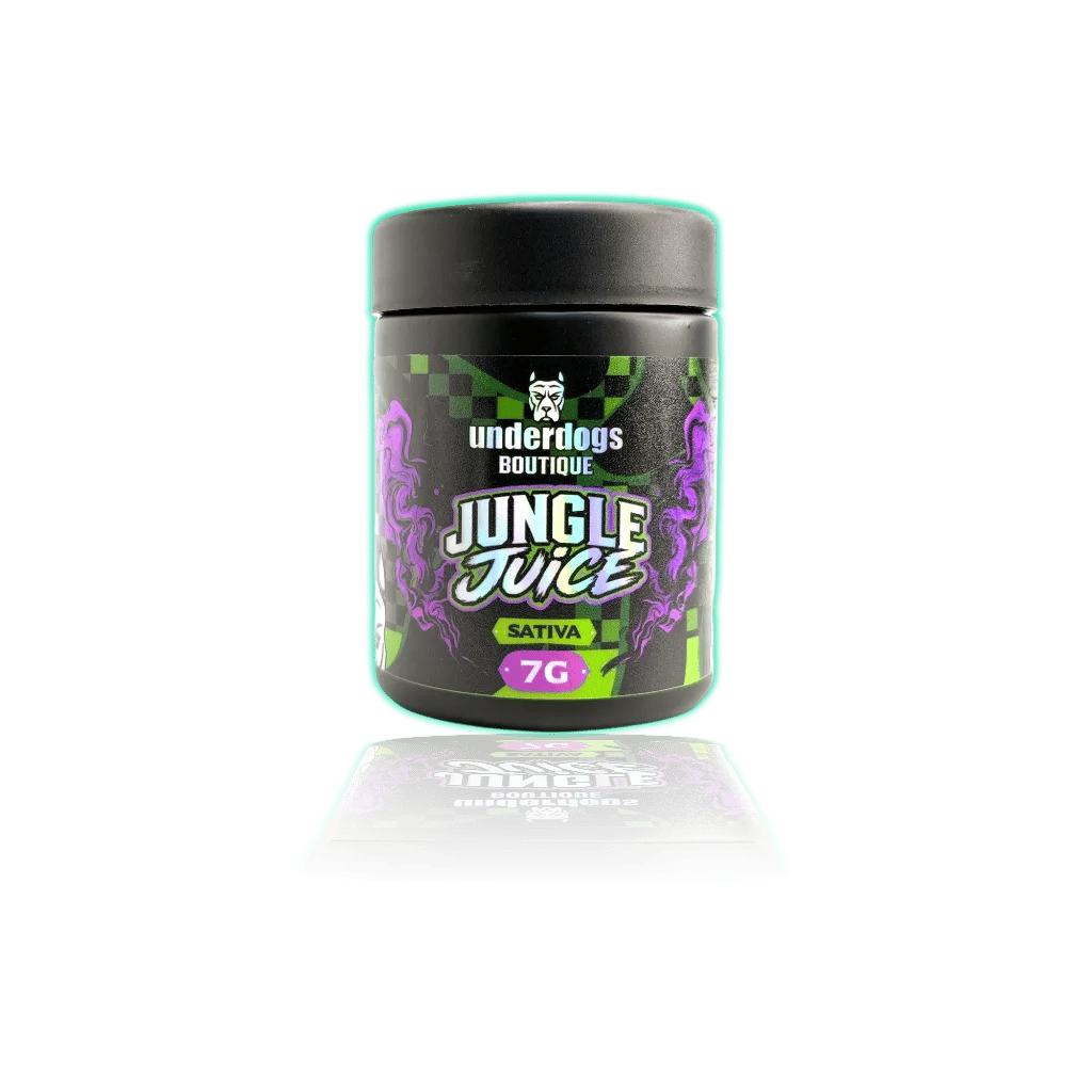 Underdogs jars 7g Boutique Flower — Jungle Juice — THCA FLOWER