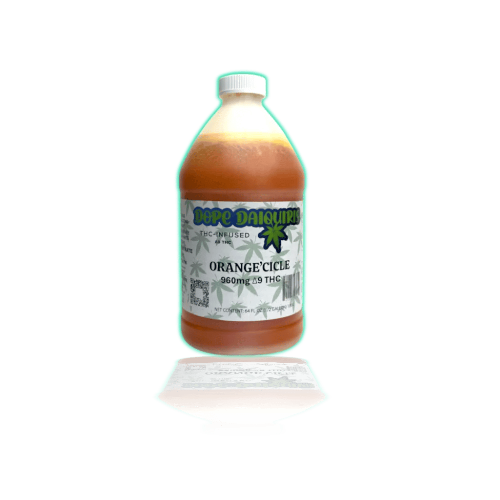 Dope Daiquiri 960mg D9 1/2 Gallon — Orangesicle — THC BEVERAGES