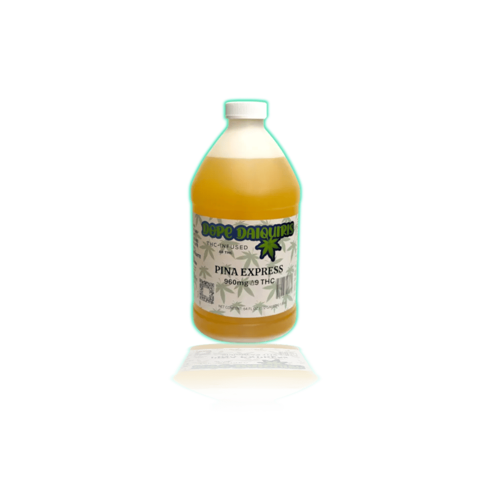 Dope Daiquiri 960mg D9 1/2 Gallon — Pina Express — THC BEVERAGES