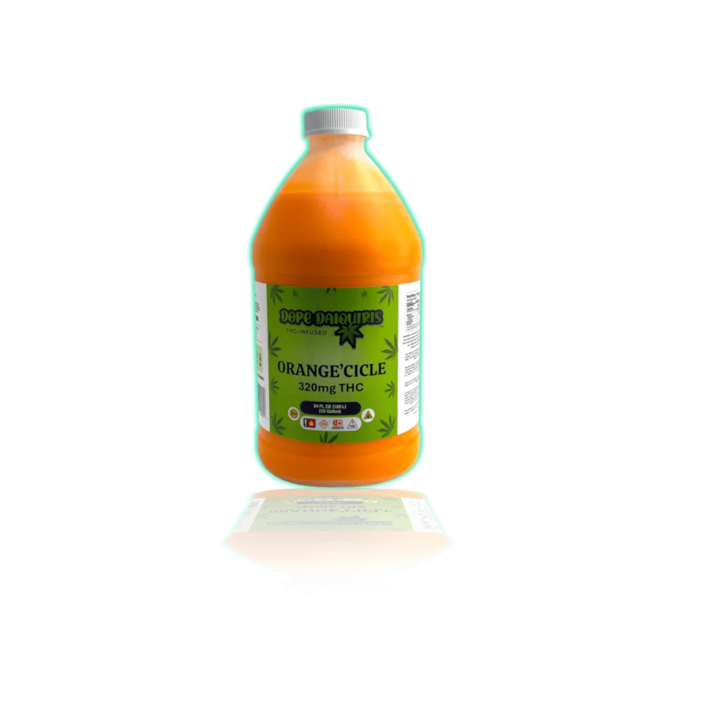 Dope Daiquiri 320mg D9 1/2 Gallon — Orangesicle — THC BEVERAGES